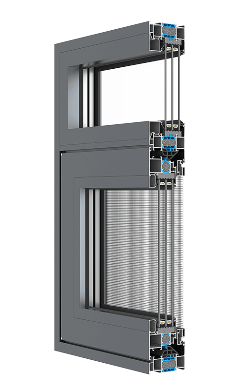 平移內(nèi)懸窗紗一體系統(tǒng)