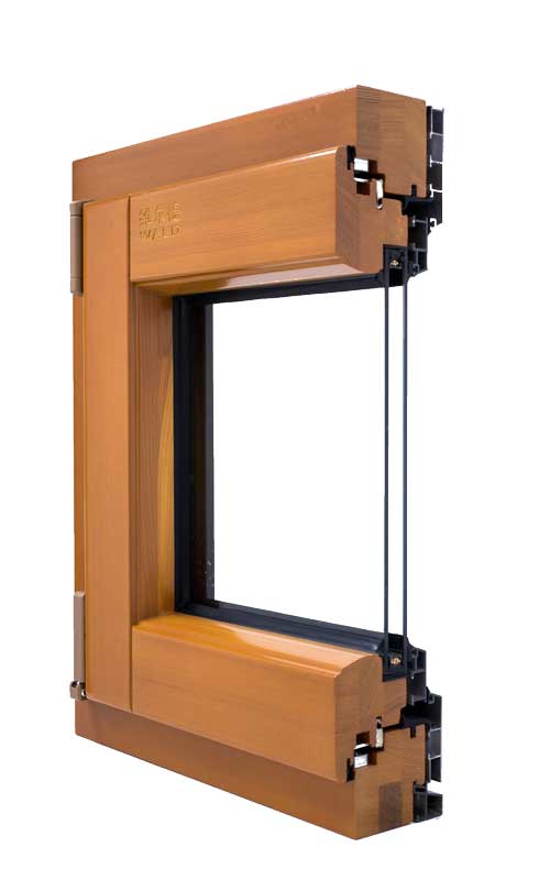 鋁包木/純實(shí)木推拉門